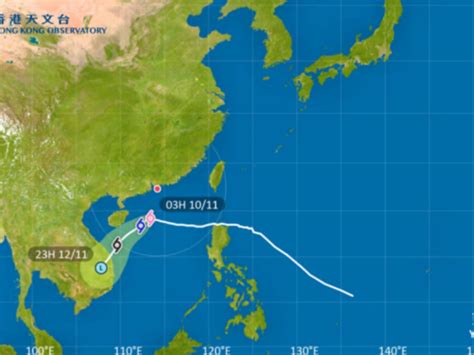 香港東南方向|強颱風銀杏｜天文台評估需否發一號風球 料周末港南375公里掠